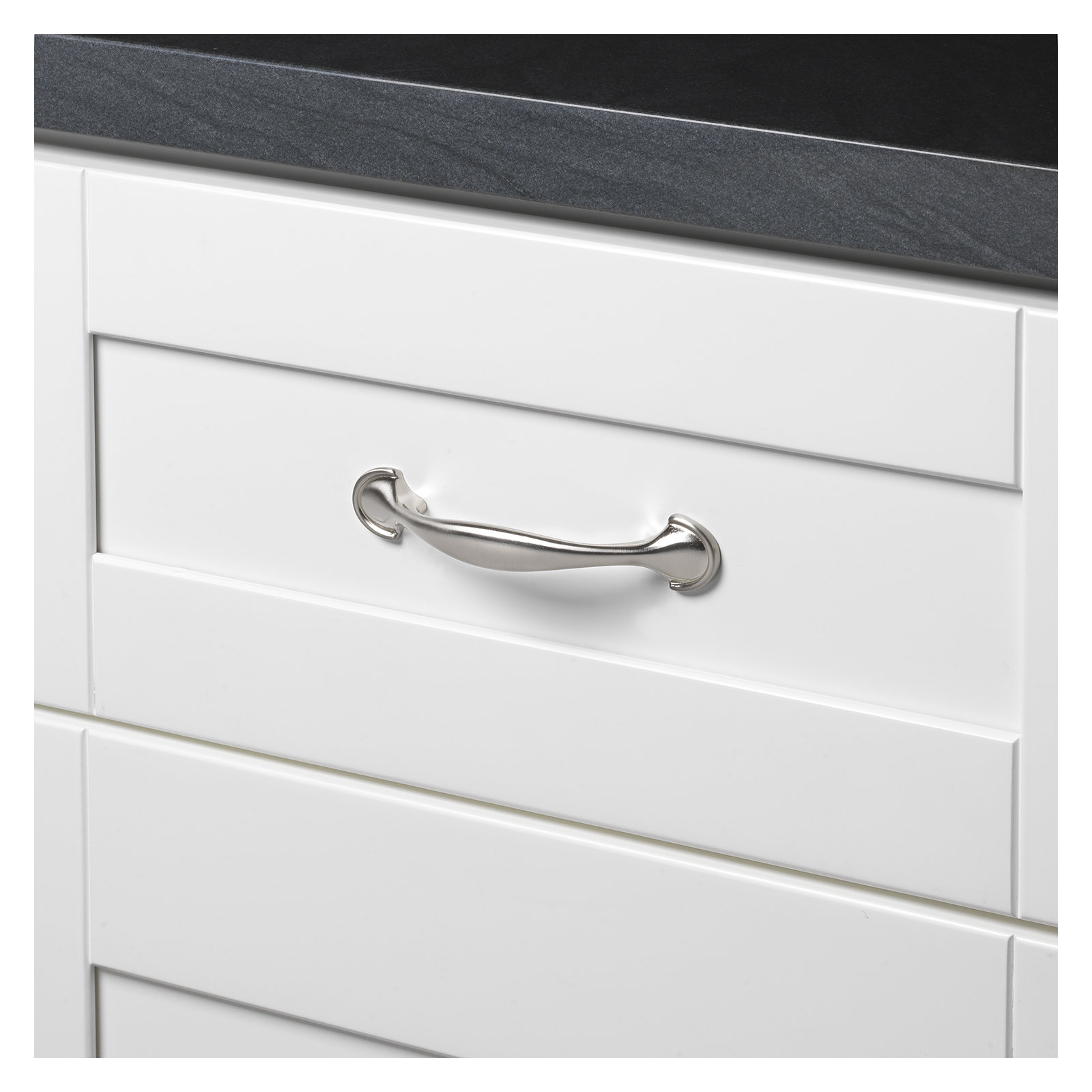 3" Center to Center Arch Pull Multipack, Satin Nickel