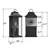 Wilcher 3-Light Dusk-to-Dawn Outdoor Wall Lantern-1217963183-1248666227