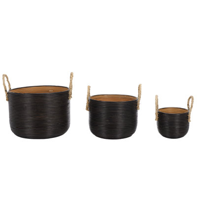 Ensemble de 3 paniers Renley