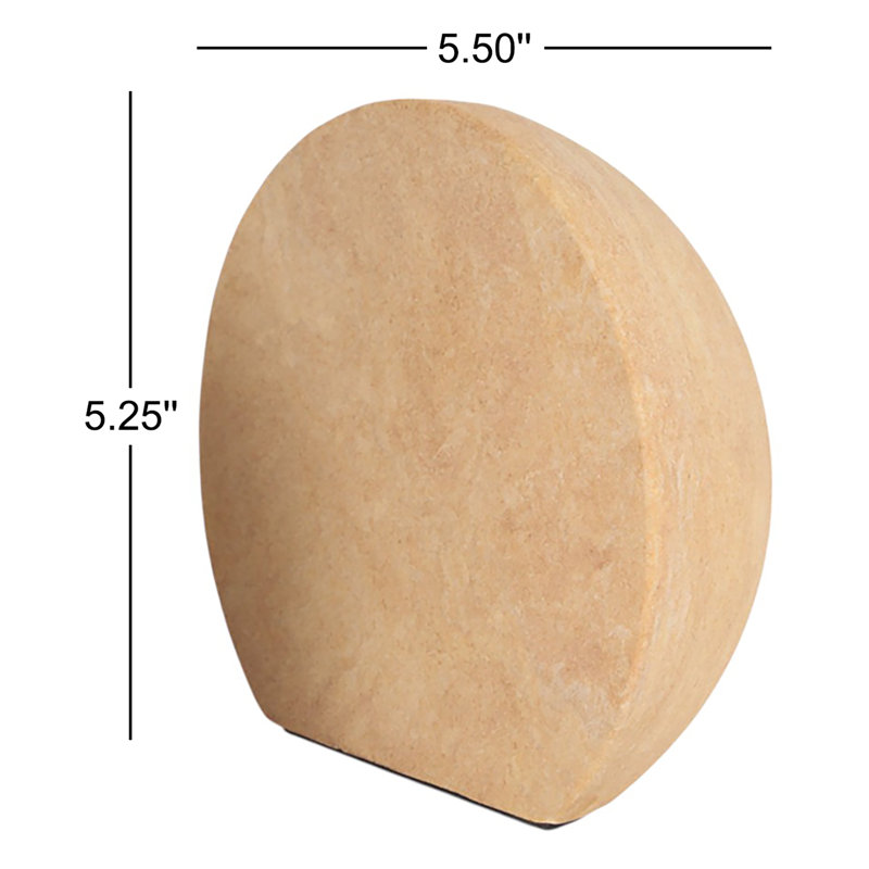 Sandstone Non-Skid Bookends