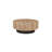 Solid Mango Wood Round Coffee Table-199060420