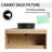 36" Wall Mounted Single Bathroom Vanity with Ceramic Sink-653977063