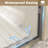 Tempered Glass With Explosion Proof Film, Aluminum Frame Double Sliding Shower Door, "1/4 (6 Mm), Stainless Steel Handle