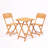 Barwick Square 5- Piece 4- Person 80cm L Table Set