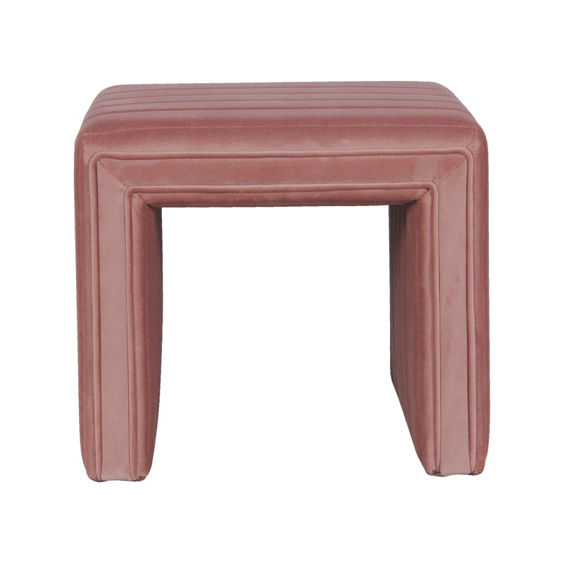 Repose-pieds Aurealiz, Velours rosé