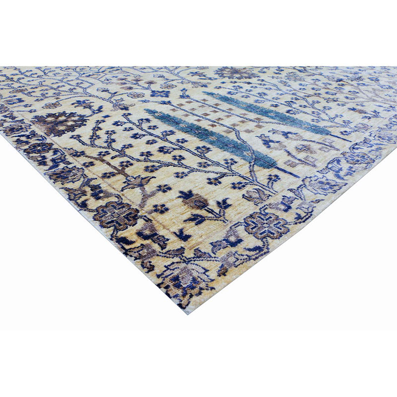 Floral Area Rug, Rectangle 5' x 8'