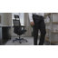 Chaise de travail avec appui-tête HON Ignition 2.0, inclinaison synchro limitée, structure noire, noir