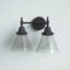 Éclairage pour meuble-lavabo à 2 lumières 17 po Caden Cone-363304681-363304687-363304680