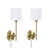 Conway Metal Wall Sconce with Cylinder Shade