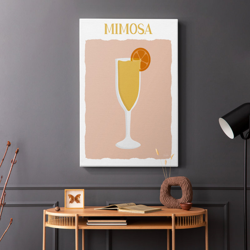 Mimosa - Cavas enveloppés de galerie, H 18 po x l 12 po