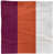 Marron / orange / blanc