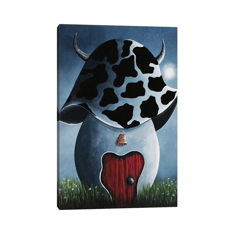 Cowboy House - Wrapped Canvas Print, 20.32 cm H x 30.48 cm W
