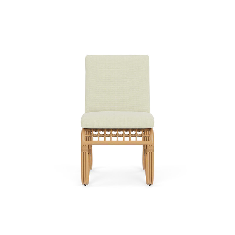 Riviera Outdoor Dining Side Chair, Bamboo Bay Meadow