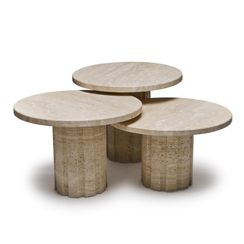 Ensemble de tables basses 3 pièces Amerigo