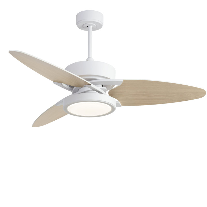 Ventilateur de plafond intelligent à DEL d'intérieur avec télécommande 52 po Light Pro