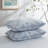 SouthShore Fine Linens Pure Melody Oversized Quilt Set, Embroidered Paisley Double-Brushed Microfiber, Aqua, Twin / Twin XL, 1 Standard Pillow Sham-785450143-785450136