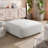Aukeem Upholstered Square Ottoman-980290677