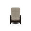 Chaise berçante pivotante cachée en polymère Leeward-98358840-98358864