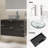 Sharee 30" Wall Mount Bathroom Vanity with Glass Vessel Sink-1425104162