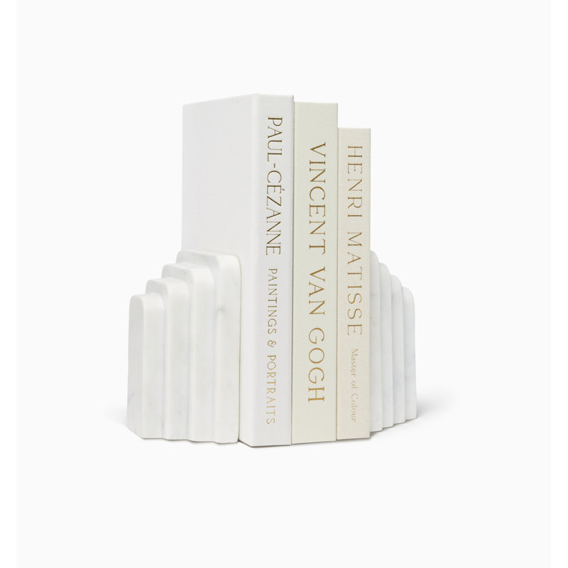 Fermalibri - Book Ends - Pair, White
