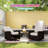 Swivel Recliner,Outdoor Wicker Swivel Recliner Chair-1251398274-1251398277