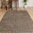 Medfield Solid Colour Shag 120cm X 170cm Area Rug