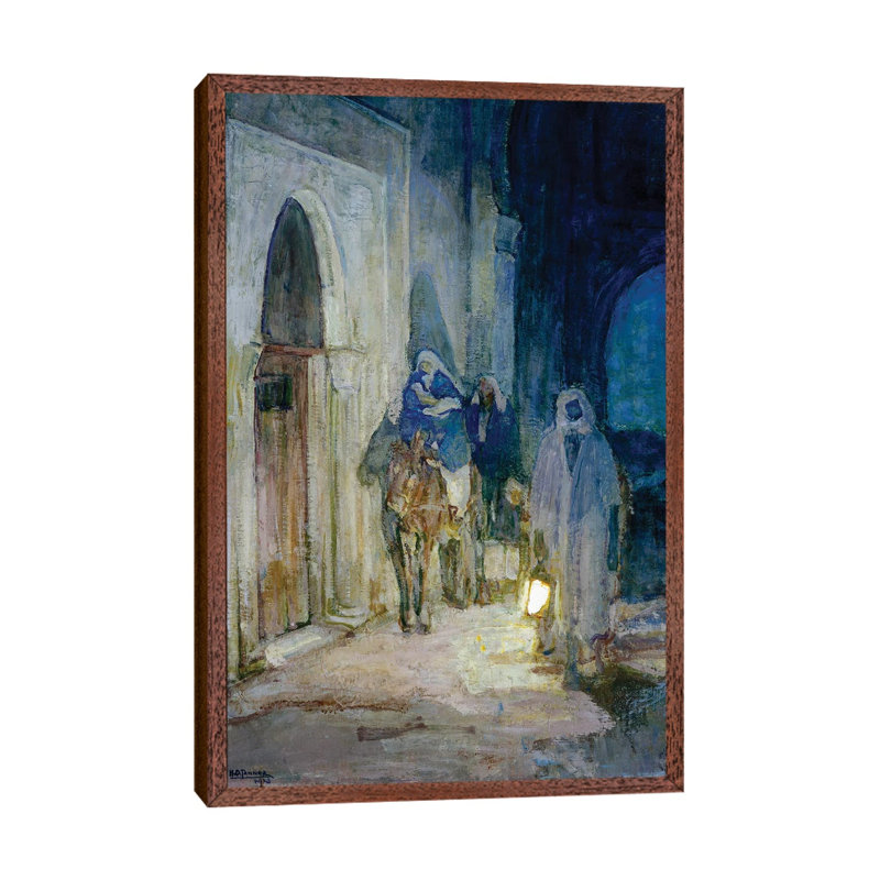 Flight Into Egypt, 1923 by Henry Ossawa Tanner - Painting on Canvas, 66.04cm H x 45.72cm W x 3.81cm D