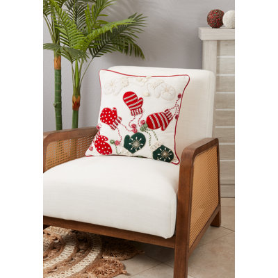 Arista Collection Cotton Throw Pillow