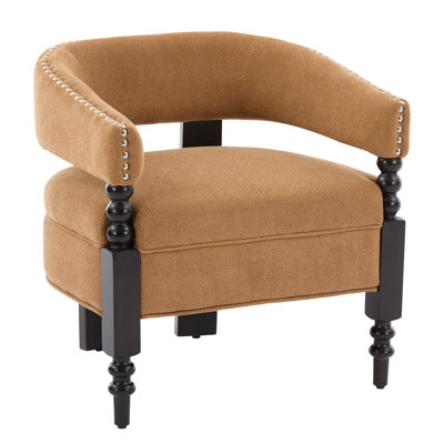 Barrel Upholstered Armchair