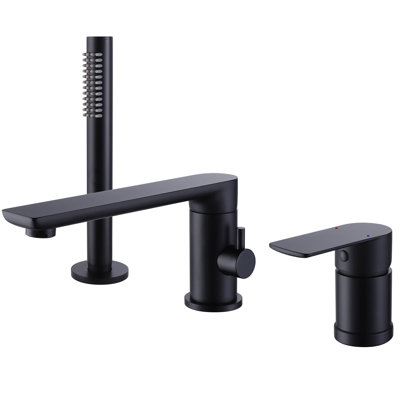 Deck Tub Spout with Diverter