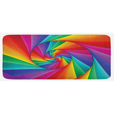 Modern & Contemporary Synthetic Kitchen Mat
