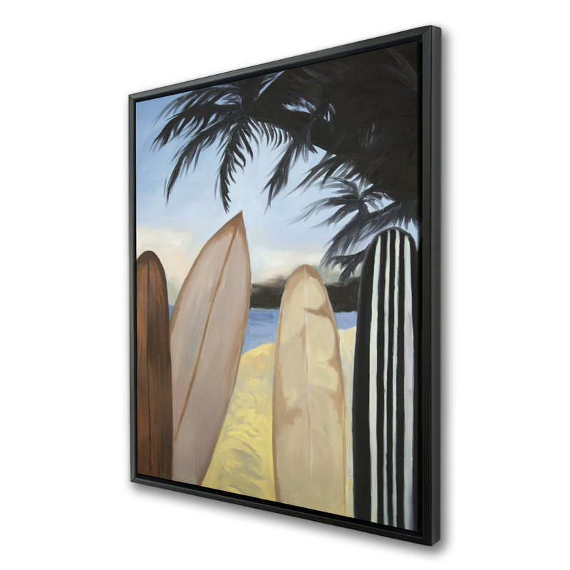 Art sur toile, planches de surf côtières américaines | Décoration intérieure
