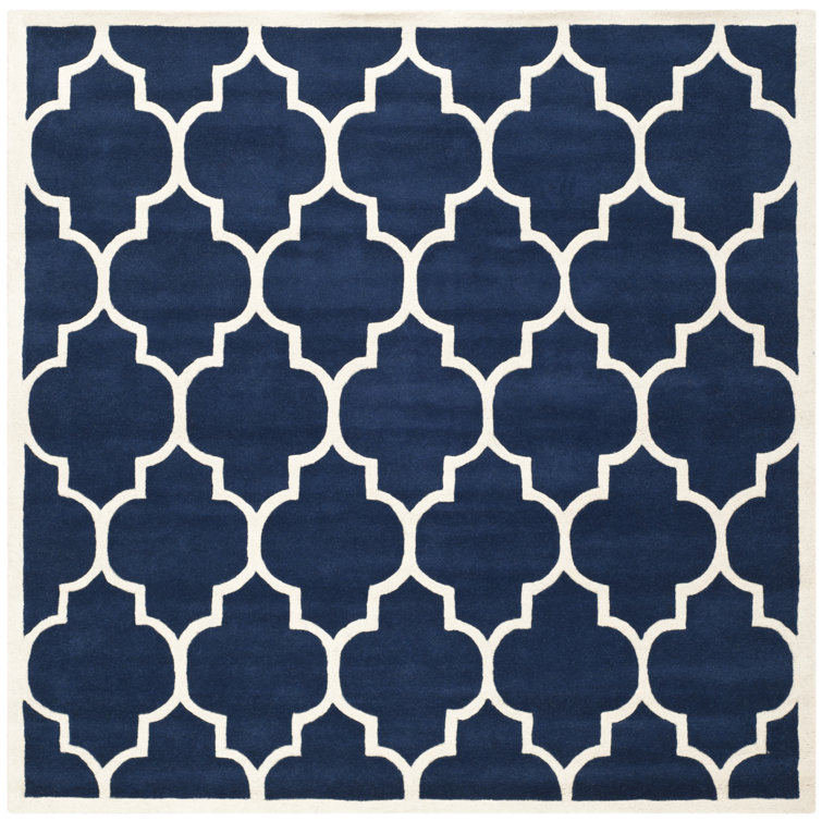 Carolene Hand Tufted Wool Geometric Rug