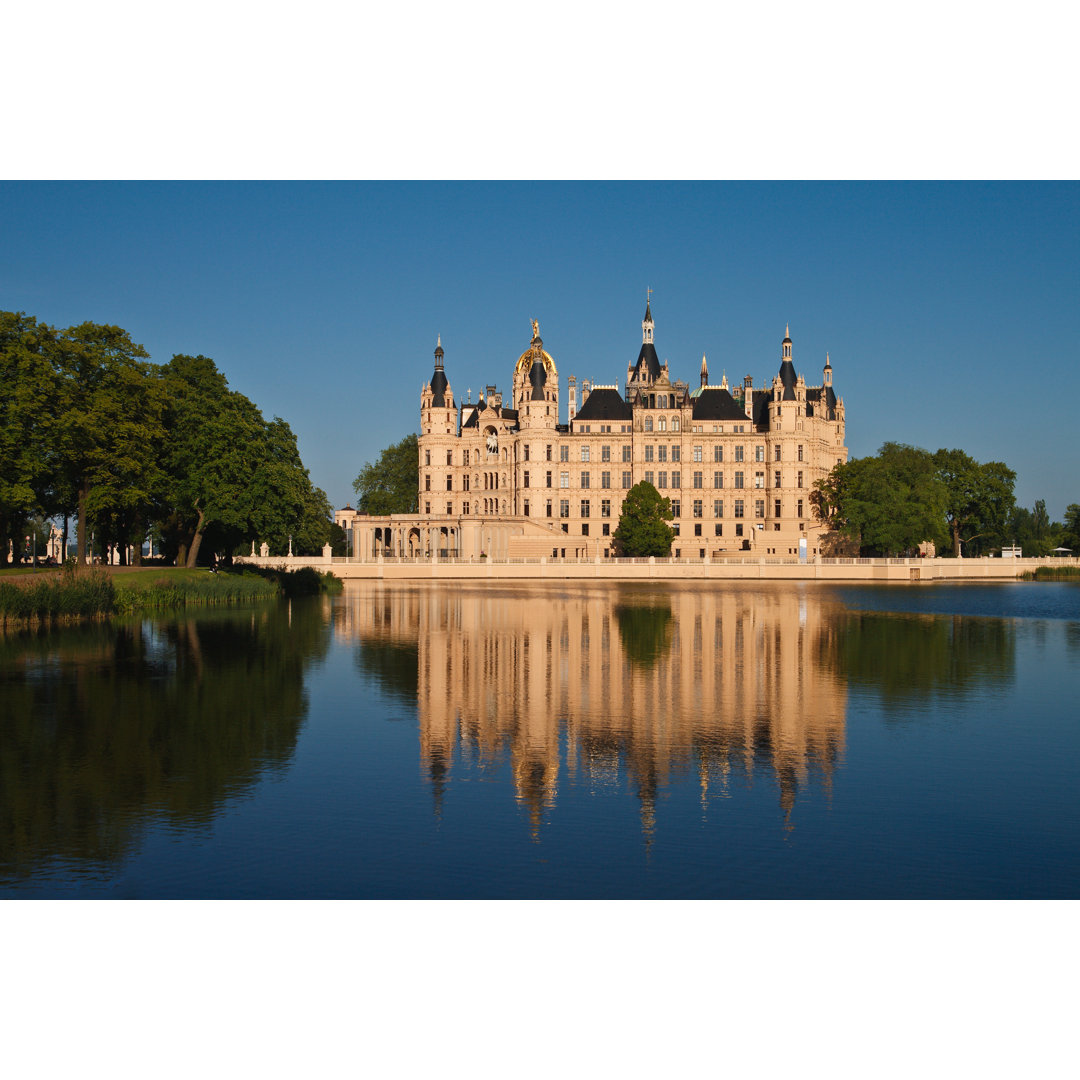 Castle In Schwerin - Wrapped Canvas Print