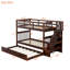 Lit superposé avec lit gigogne pour chambre à coucher, dortoir, adultes-752832896