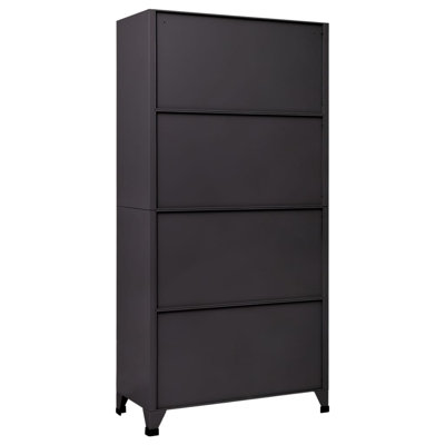 Locker Cabinet 35.4" x 17.7" x 70.9" Steel