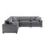 Canapé modulaire 5 pièces Vinessa-100655883