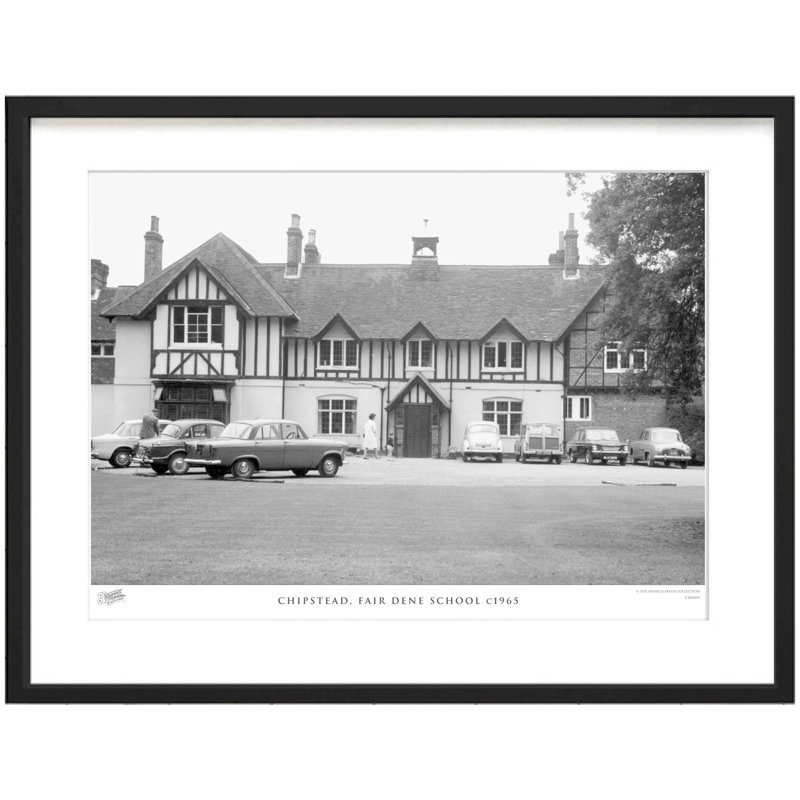 Chipstead, Fair Dene School C1965 by Francis Frith - Single Picture Frame Print, 40cm H x 50cm W x 2.3cm D