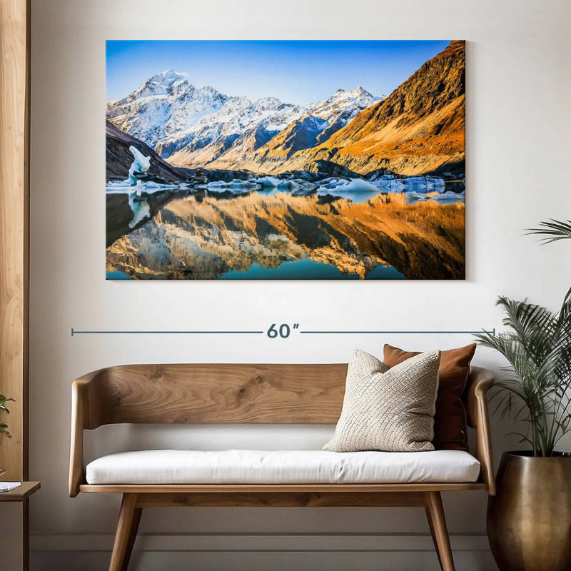 Ravi Aoraki, parc national du Mont Cook, H 34 po x l 51 po