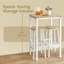 Metal Base Dining Table