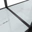 Hannmeike Glass Top Console Table-443084630-443084631