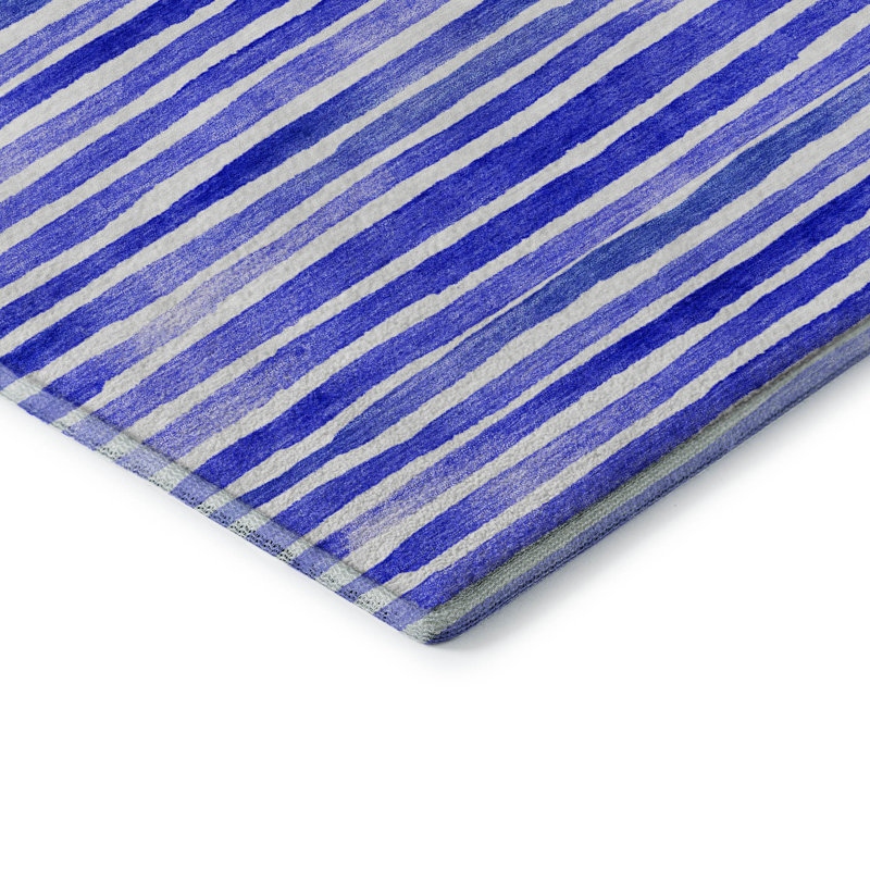 Tapis Cerrito AMF187 lavable à la machine de qualité supérieure, Rond 8 pi