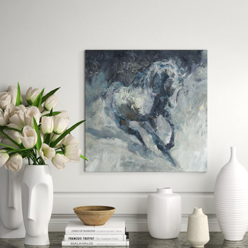 Carried Away Painting by D’Alessandro Léon, Outdoor, 24" H x 24" W