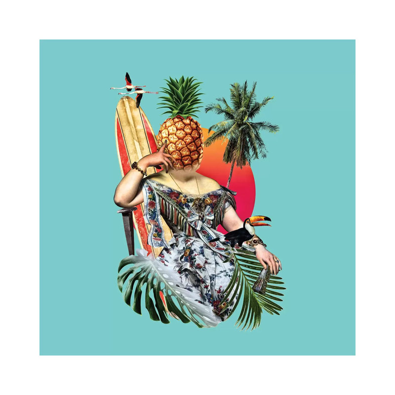 Chillax, Square by Ali Gulec - Wrapped Canvas Print, 30.48 cm H x 30.48 cm W x 1.91 cm D