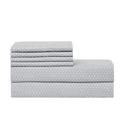 Loft Printed Sheet Set, Deluxe Soft 1500-Series, Double Brushed Microfiber