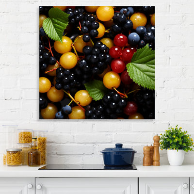 Fruits, raisins royaux Vineyard II - fruits, art mural