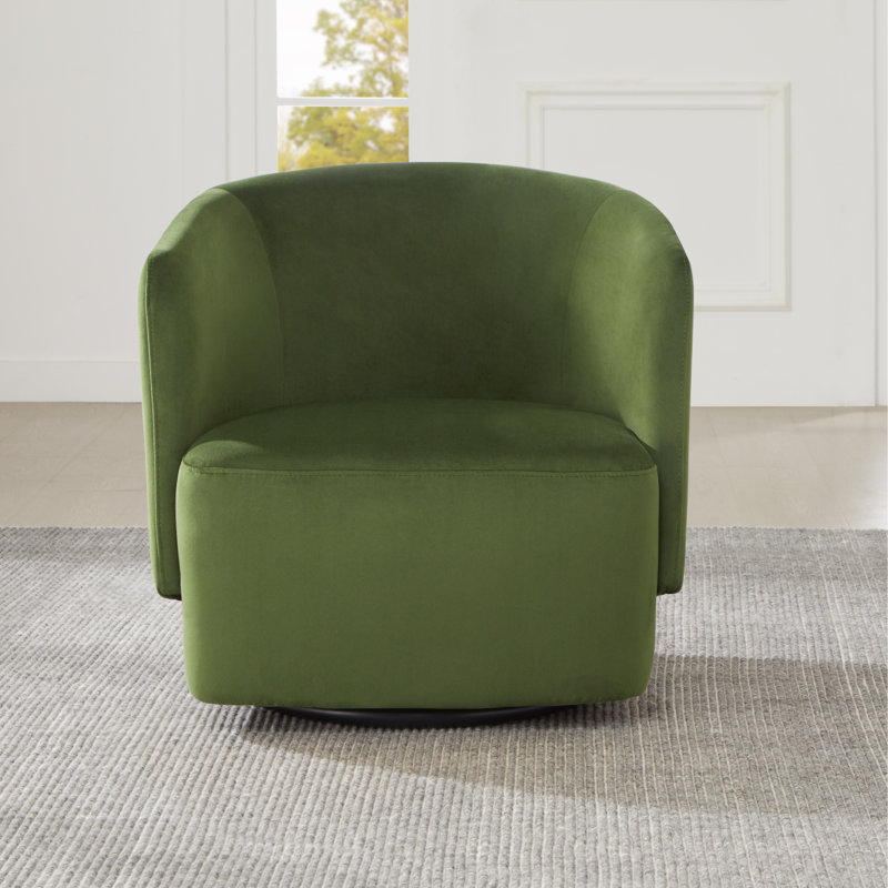 Centralia 29,5 de large, Velours vert olive