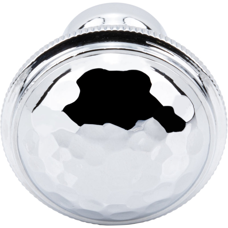 ArtWorth 1 1/8" Diameter Round Knob, Polished Chrome