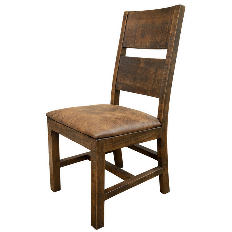 Brixham 19.5'' H Tufted Faux Leather Upholstered Dining Chair