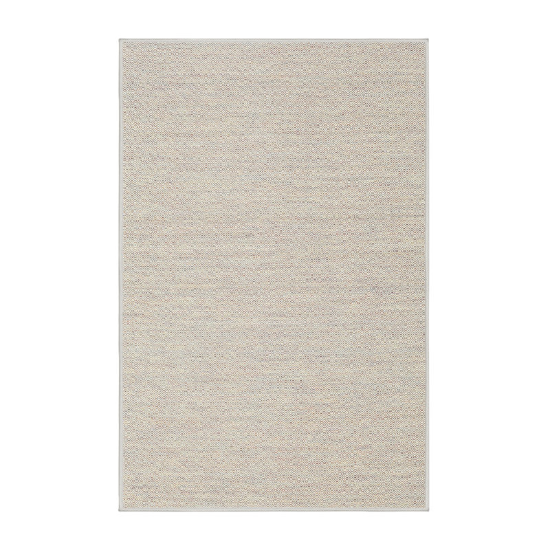 Tapis gris zone contemporaine Hughley, Rectangle 5 pi x 7 pi